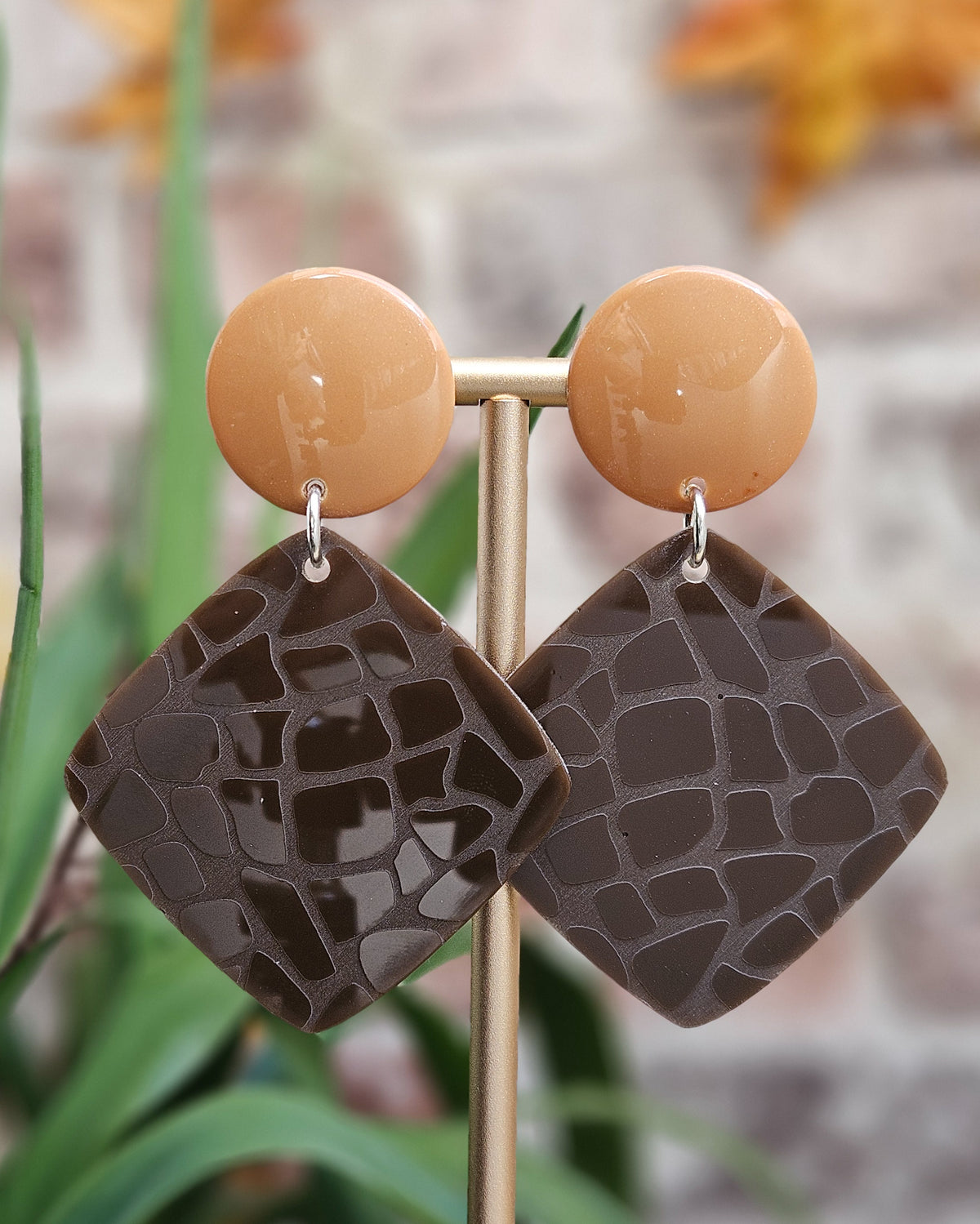 BO girafe marron & camel