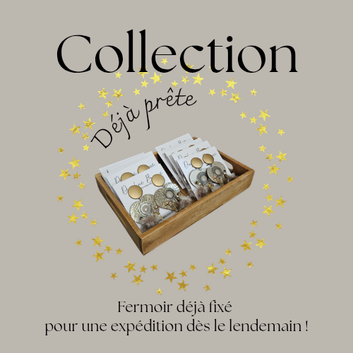 DÉJÀ PRÊTE - fermoir à clou