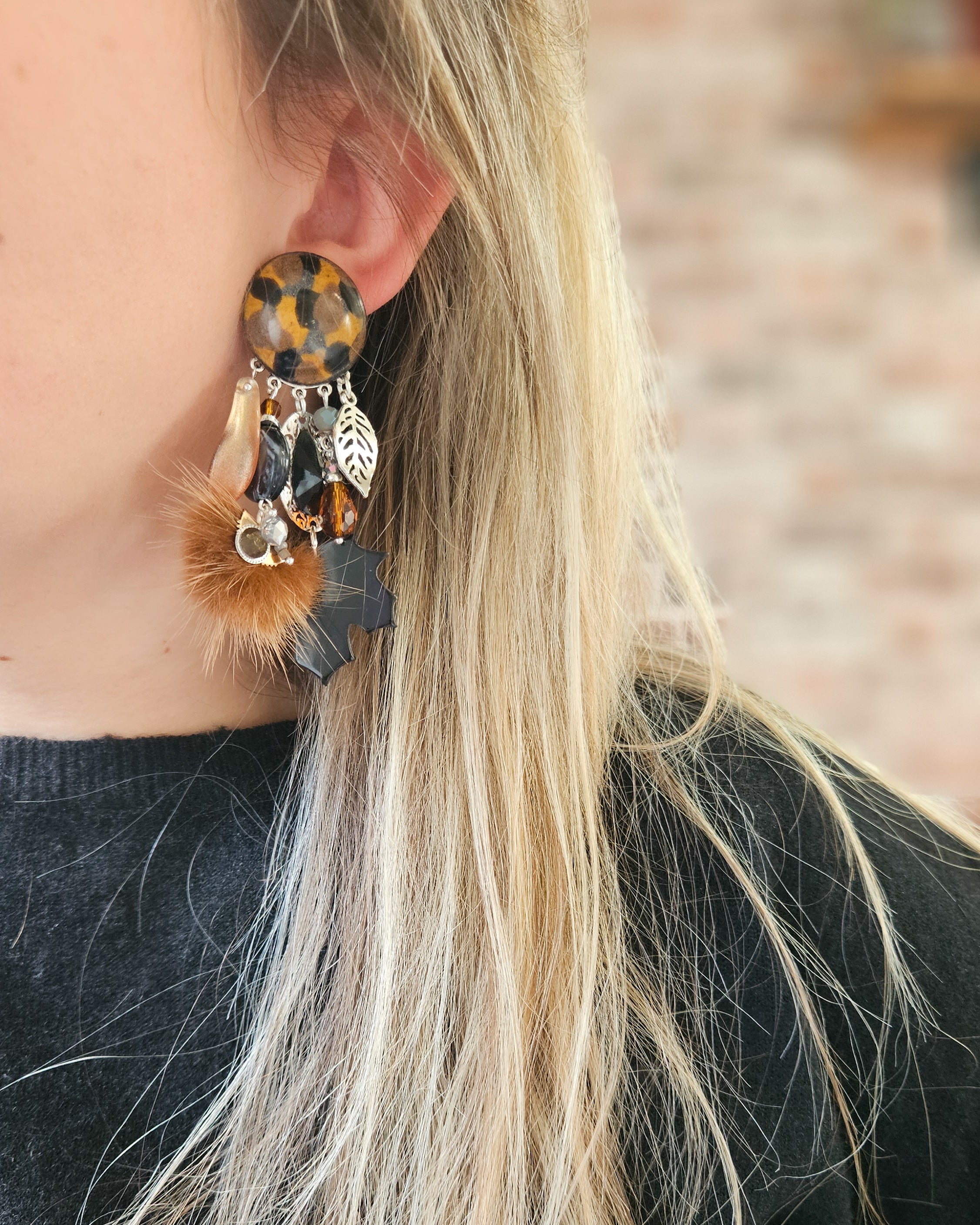 Boucle automne tricolore