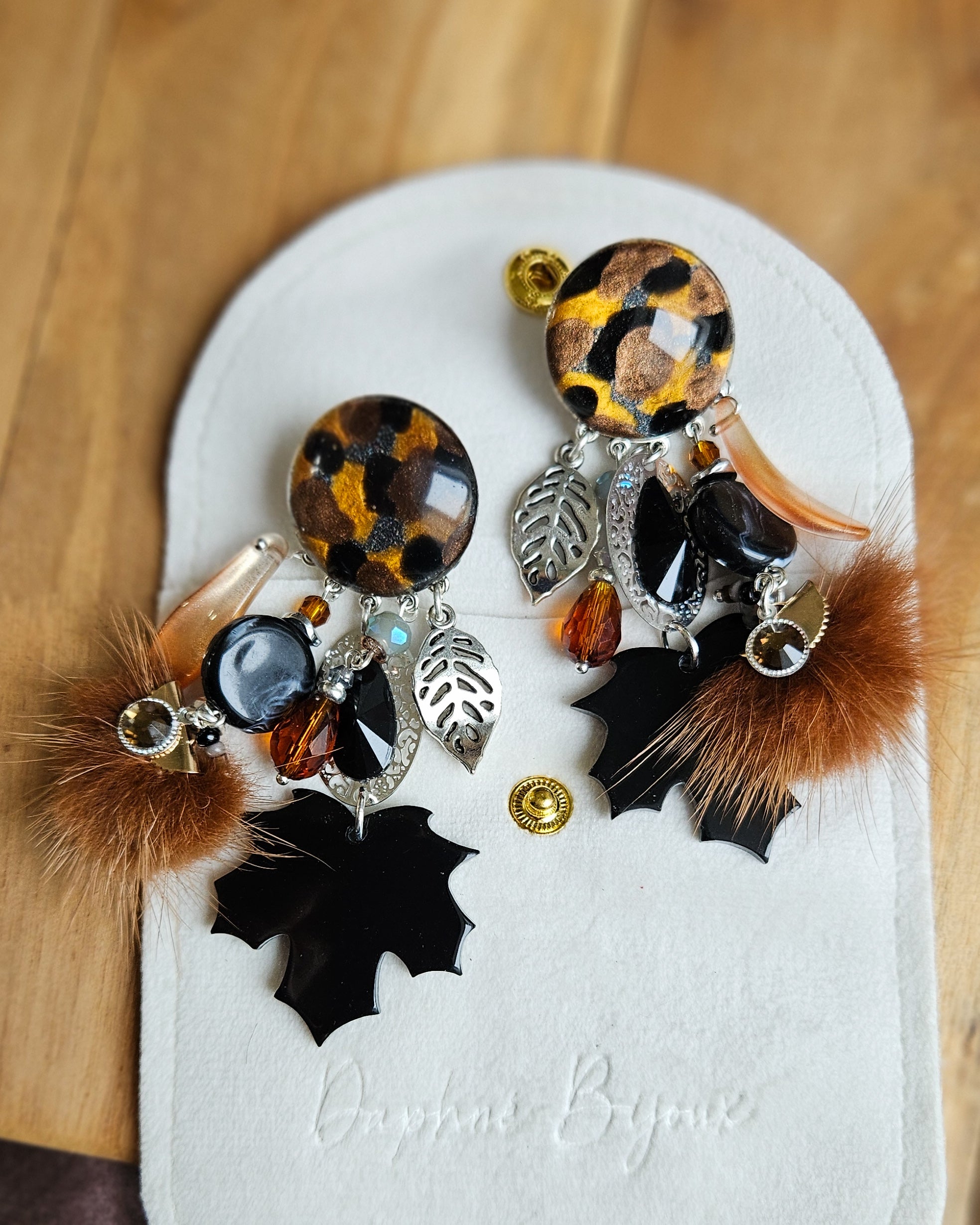 Boucle automne tricolore