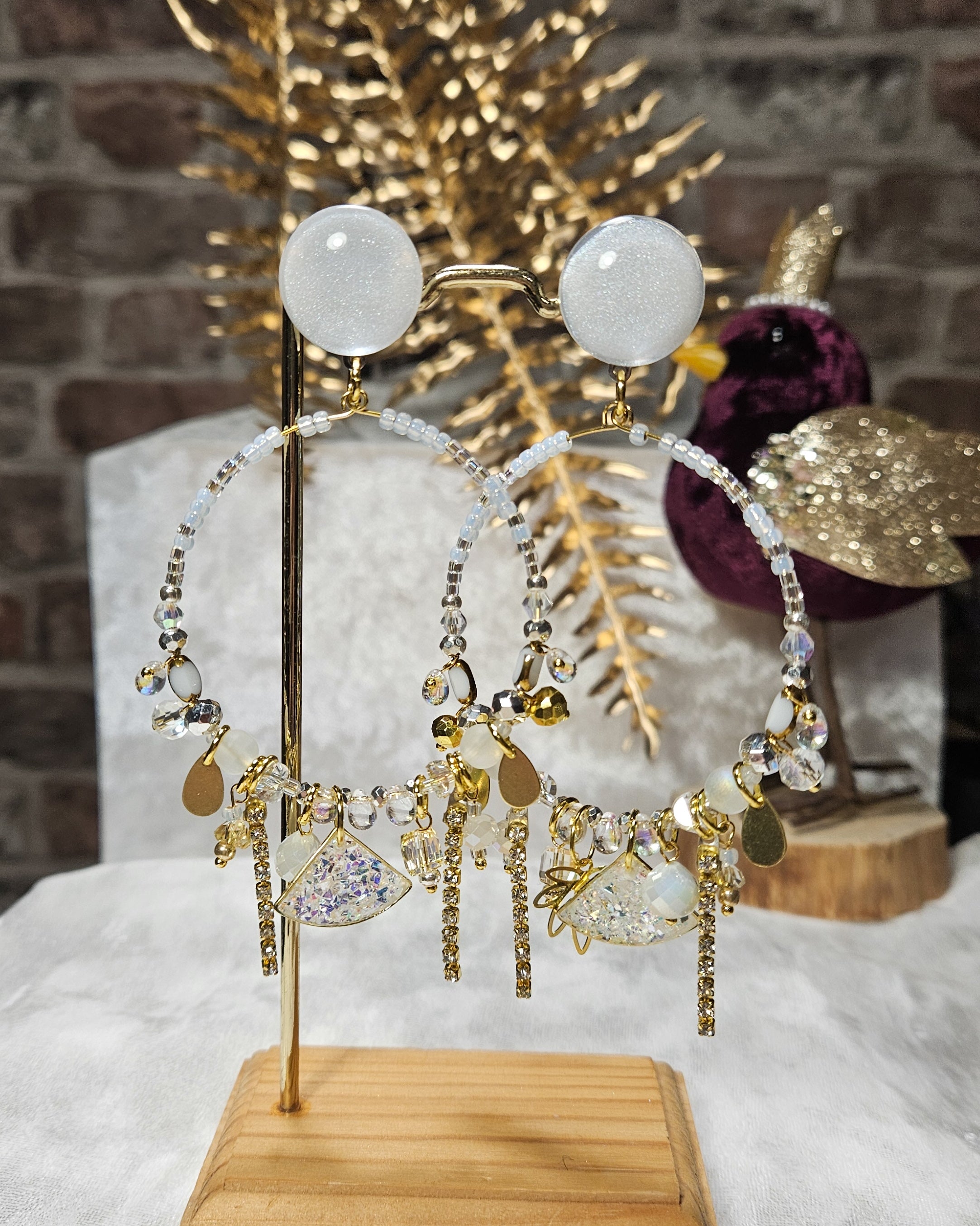 Créole blanche doré