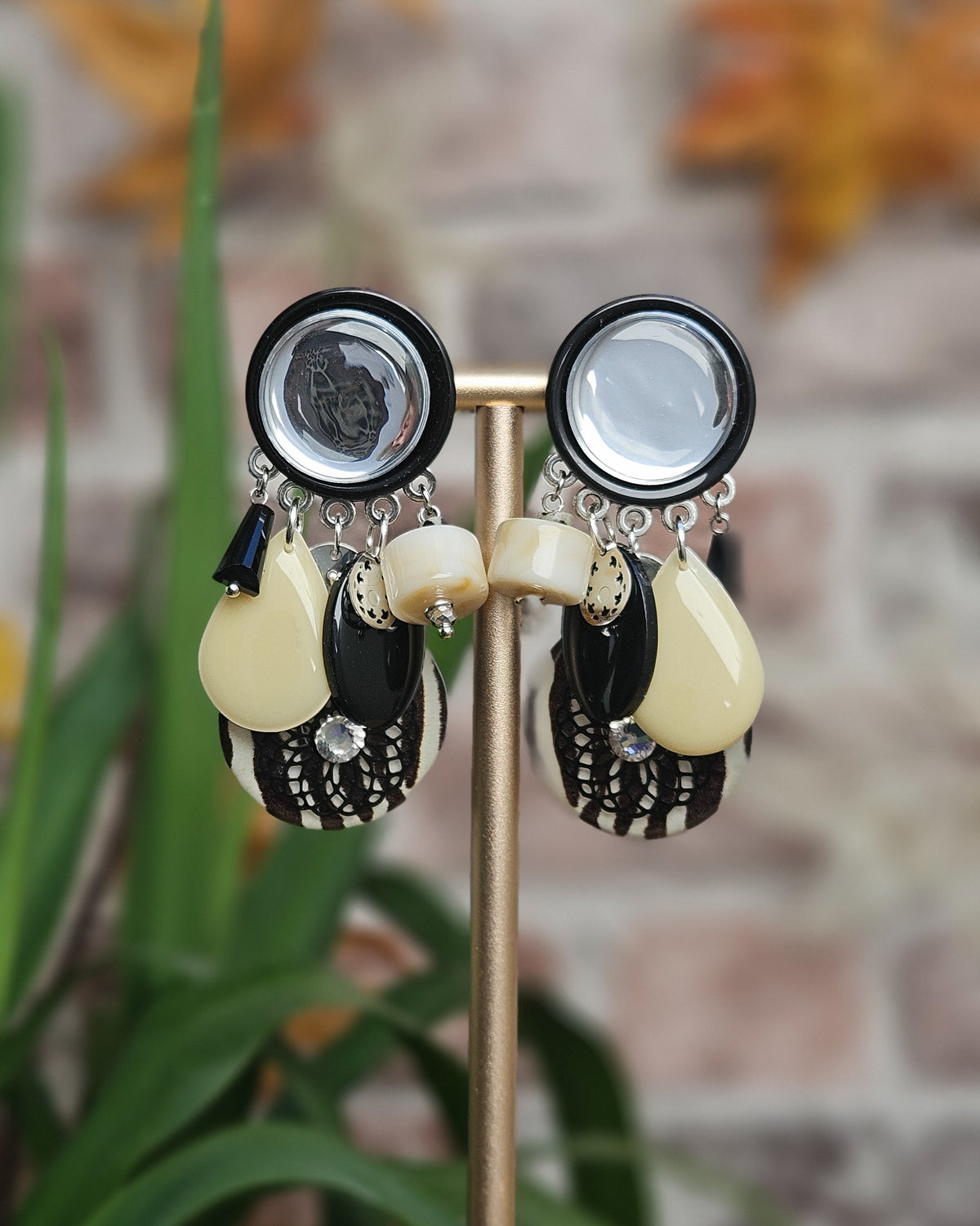 BO noire, miroir & sable